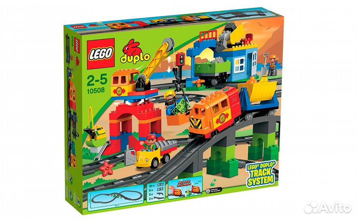 Lego duplo железная дорога оригинал