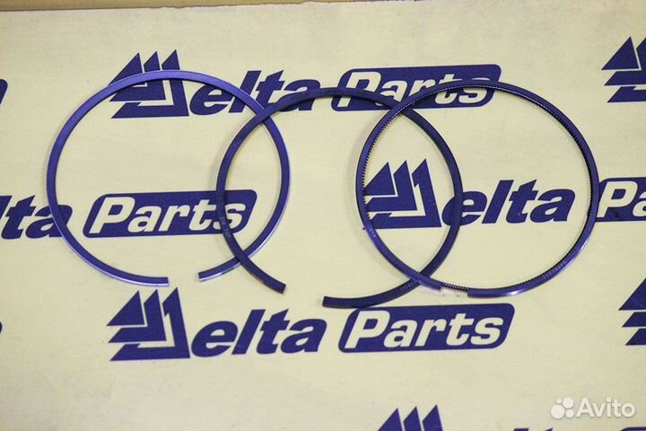 Кольца поршневые (стандарт) комплект на 1 поршень