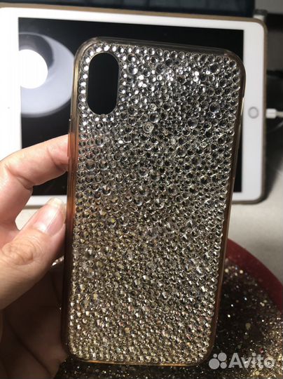 Супер Подарок Чехол iPhone Инкрустация стразами