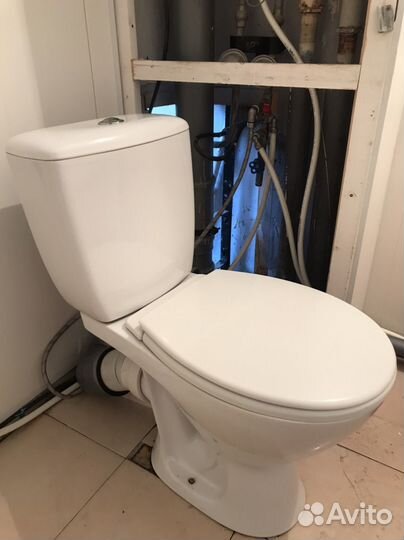 Ванная стальная от застройщика, планировка П-44Т