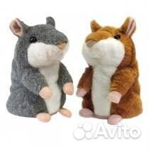 Игрушка говорящий хомяк-повторюшка