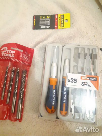 По дереву ножи и сверла