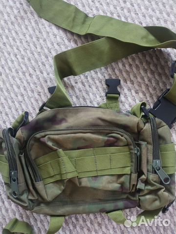 Сумка поясная тактическая (мох)