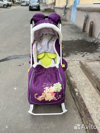 Санки коляска