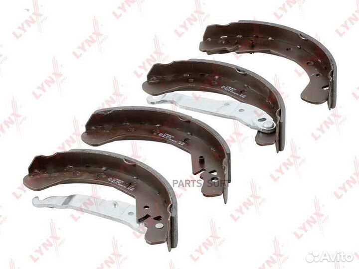 Колодки тормозные барабанные зад прав/лев