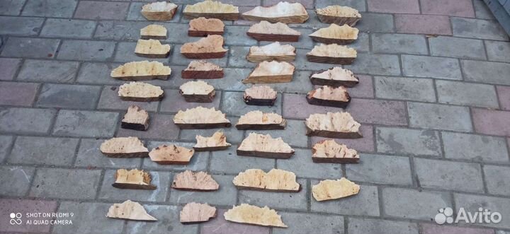 Бруски из сувеля березы