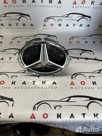 Значок в решетку Mercedes Стандарт Хром
