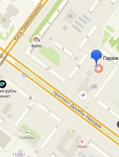 Гараж, 22 м²