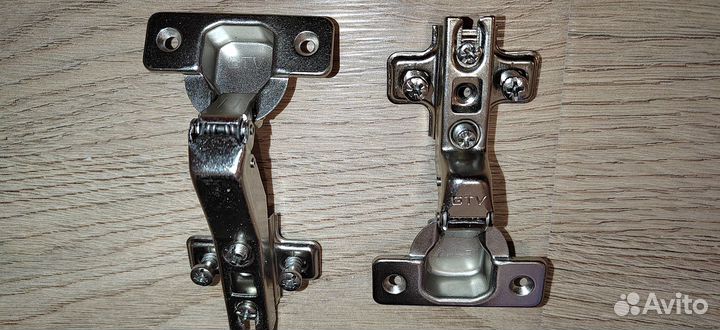 Петли для мебели, новые, 14 шт