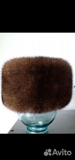 Норковая шапка мужская ушанка