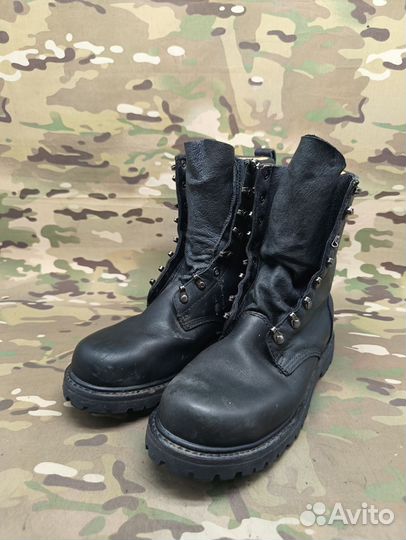 Ботинки немецкие десантные,100%кожа 43