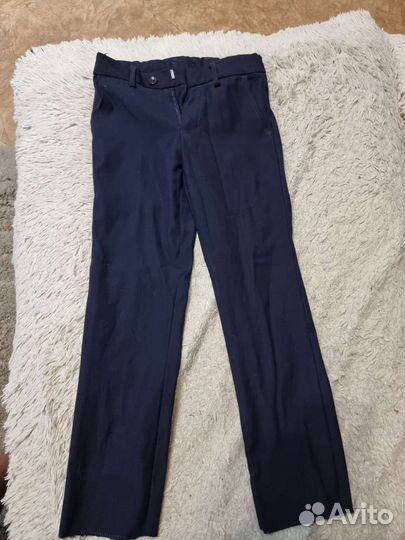 Костюм тройка синий р 116