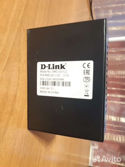 Медиаконвертер d-link DLC-G01LC