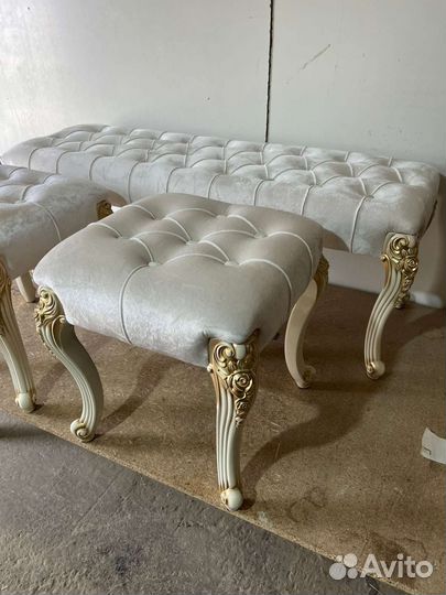 Пуфики и банкетки