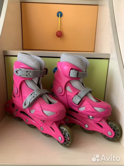 Ролики детские раздвижные 32-35