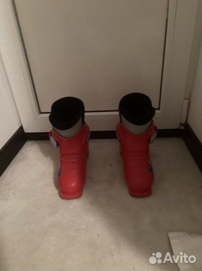 Горные лыжи и ботинки