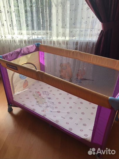 Детская кровать манеж