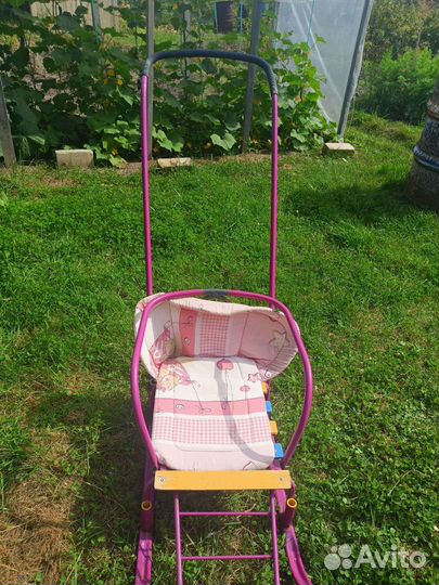 Детские зимние санки