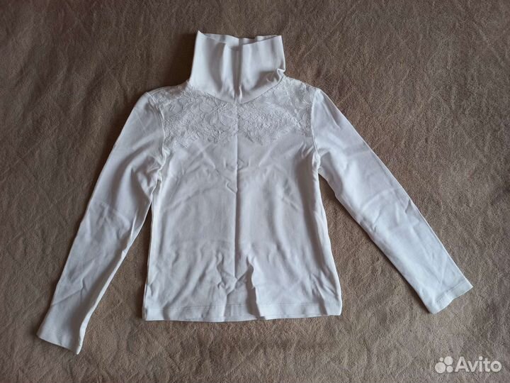 Блузки школьные р.116-122