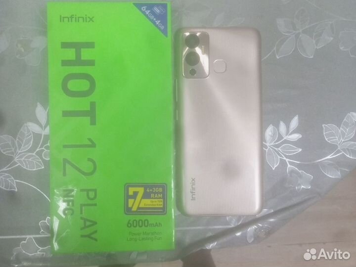 Infinix Hot 12 Play, 4/64 ГБ