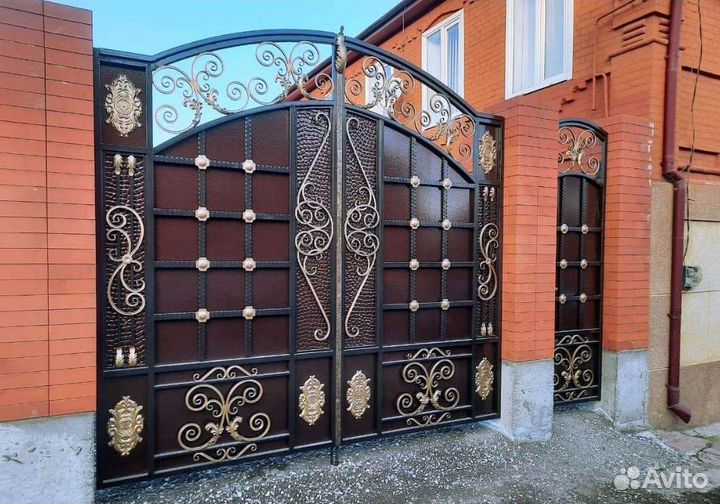 Кованные ворота