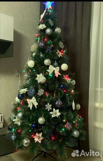 Елка искусственная (сосна) 210 см в наличии