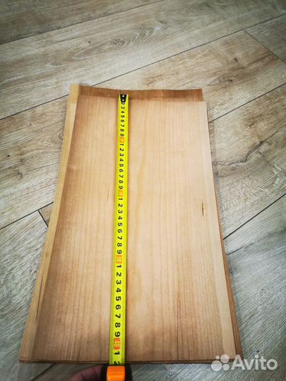 19 листов Шпон вишни/деревянные фитиля для свечей