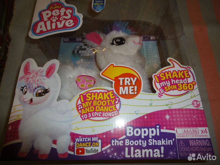 Игрушка Танцующая Лама+кукла Zuru,новые