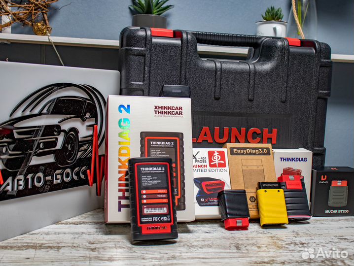 Launch x431 HD BOX грузовые + легковые