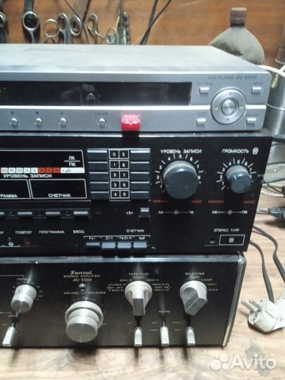 Кассетная дека морион 101