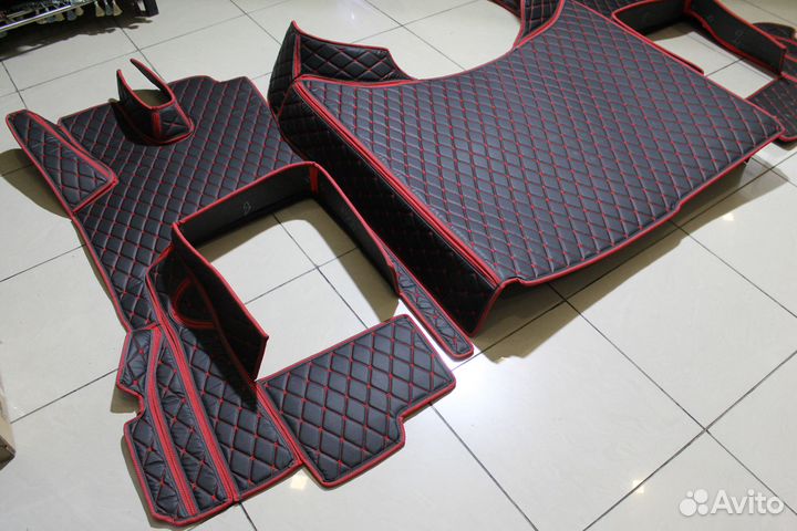 Коврики из экокожи 3D для DAF-106