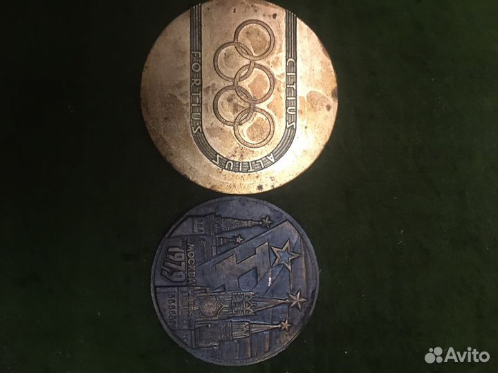 Настольные медали, спорт