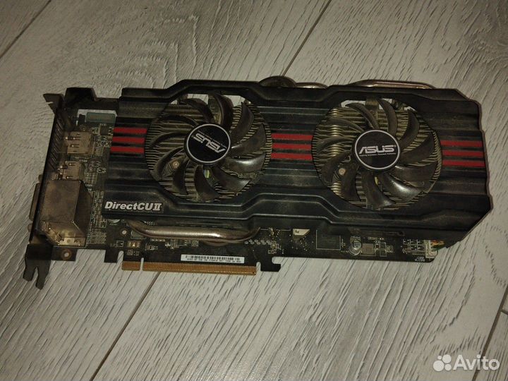 Видеокарта Asus HD7800 не рабочая