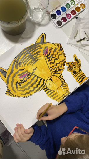 Уроки рисования для детей 4,5-12 лет
