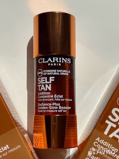 Clarins self TAN glow booster Концентрат 15мл