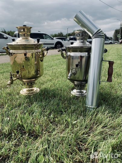 Самовар СССР дровяной