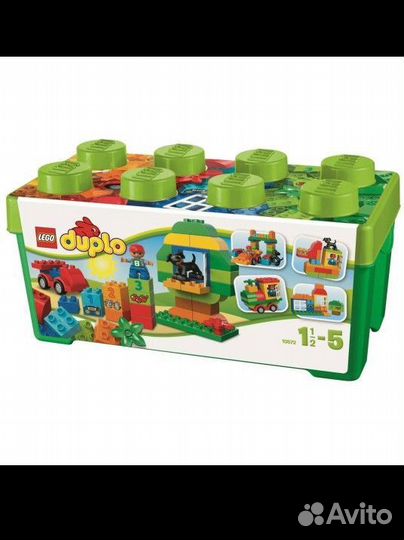 Lego duplo в контейнере