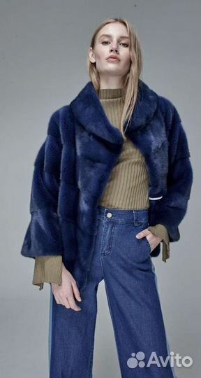 Полушубок из меха норки Manzari