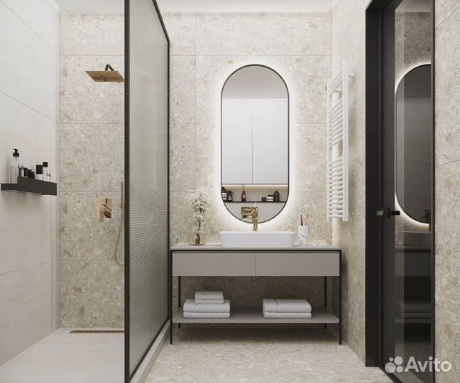 Керамогранит K952739R0001lpet Matrix светло-бежевый 60x60