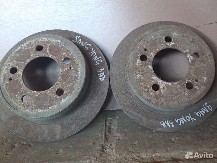 Задние тормозные диски SangYong