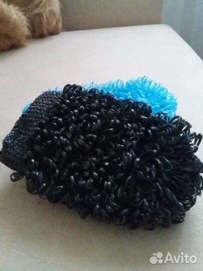 Мочалка варежка