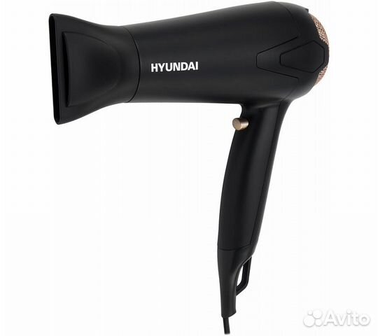 Фен Hyundai H-HDI0755 2000Вт черный матовый