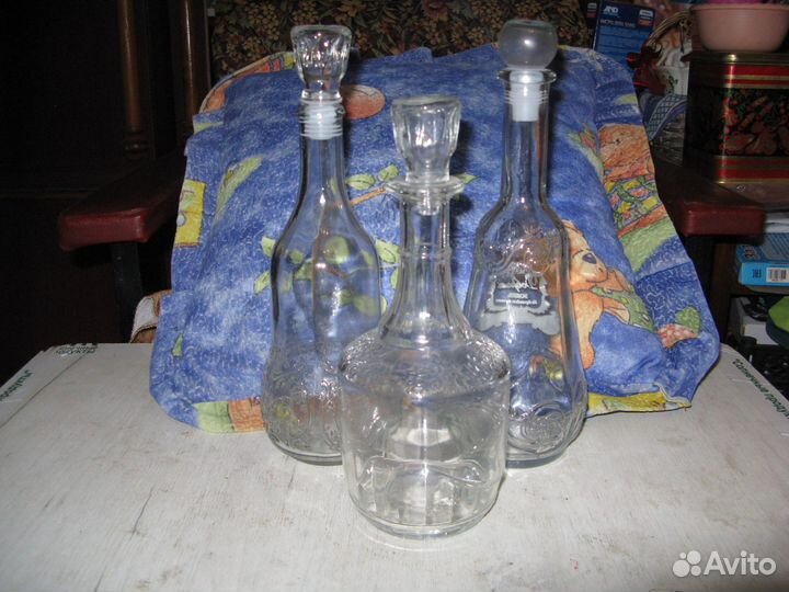 Штофы и графины СССР