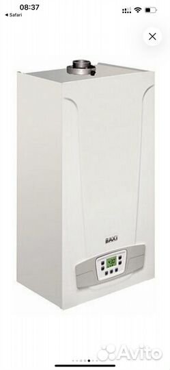 Газовый котел двухконтурный baxi eco 24f