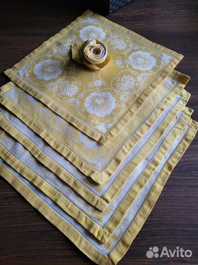 Сервировочные салфетки 6шт (хлопок)