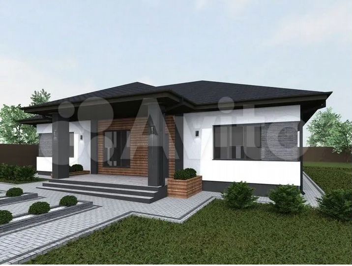 Коттедж 187 м² на участке 20 сот.