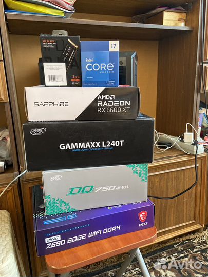 Игровой пк intel Core i713700KF/6600XT