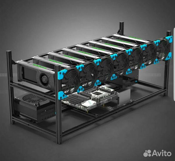 Соберу майнинг ферму под ключ, обучение, поддержка