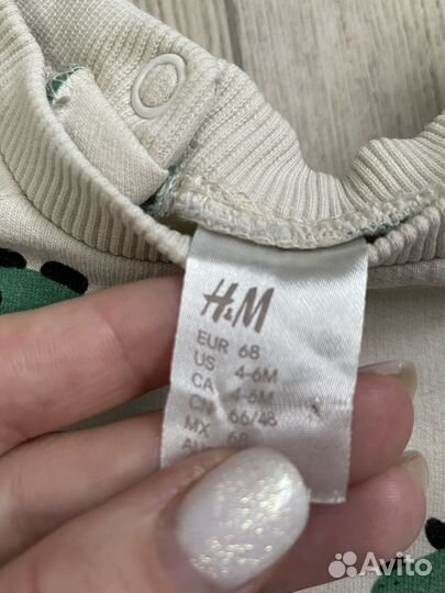 Кофта детская h&m 68