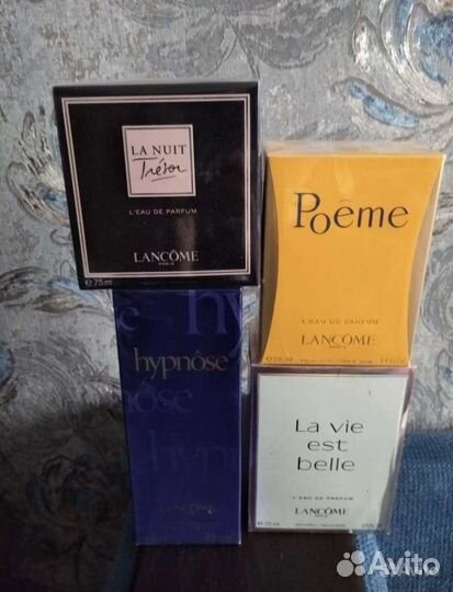 Lancome la vie est belle,Tresor,Poeme,Hypnose